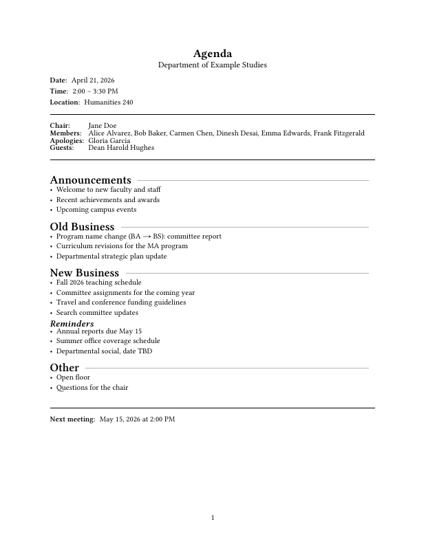 Meeting agenda template thumbnail